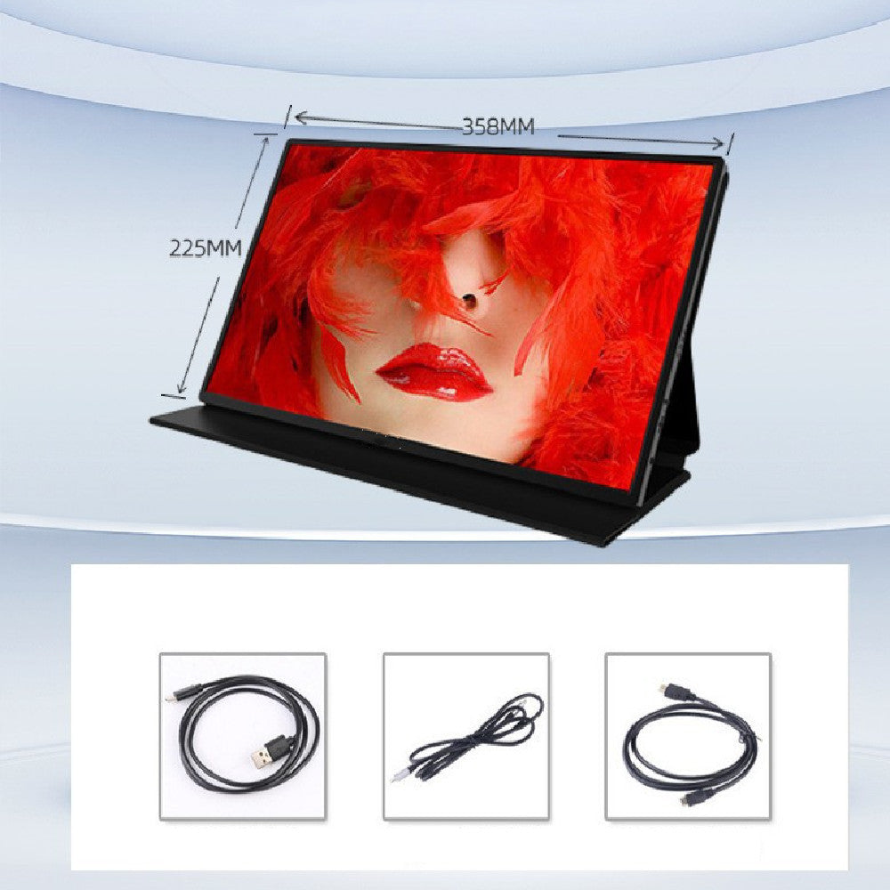 156-inch Ultra-thin Metal Portable Monitor Computer Projection Screen